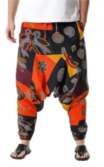 Pantalon homme léger avec style africain