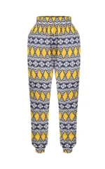 Pantalon africain en tissu pour femme