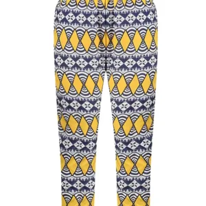 Pantalon africain en tissu pour femme
