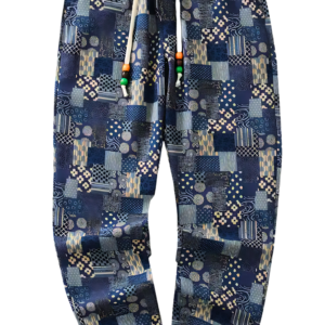 Pantalon toile homme africain classique et élégant