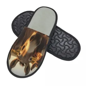 Chausson africain avec motif d'âne