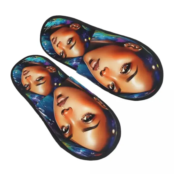pantoufles-motif-africain-femme-1 Pantoufles africaines pour femme au motif vibrant