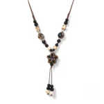 Pendentif africain en céramique "Étoile", design unique