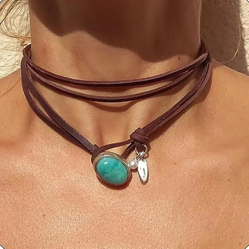 Pendentif Afrique en Pierre, design unique et authentique