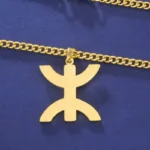 Collier ethnique inspiré de la culture berbère