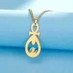 Pendentif africain décoratif avec symboles Amazigh
