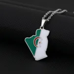 Accessoire en pendentif carte d'Afrique