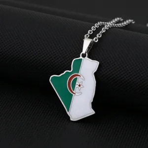 Accessoire en pendentif carte d'Afrique