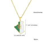 Bijou pendentif unique inspiré de l'Algérie
