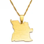 Pendentif original sur le thème de l'Afrique, Angola