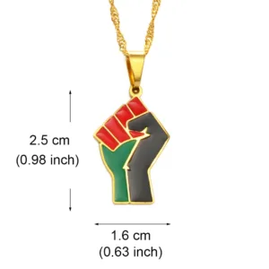 Accessoire inspiré de l'art africain