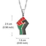 Pendentif unique d'inspiration africaine