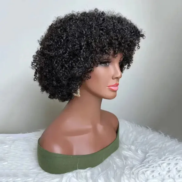 Perruque Afro légère avec texture crépue et allure authentique