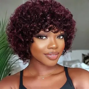 Perruque Afro Curly - Cheveux bouclés volumineux