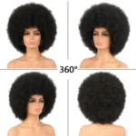 Coiffure Afro en grande taille pour un effet spectaculaire