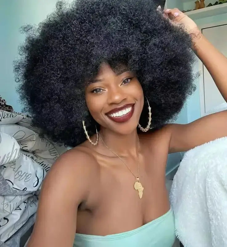 Perruque volumineuse Afro pour une allure unique