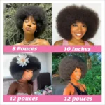 Style Afro généreux, parfait pour des occasions spéciales