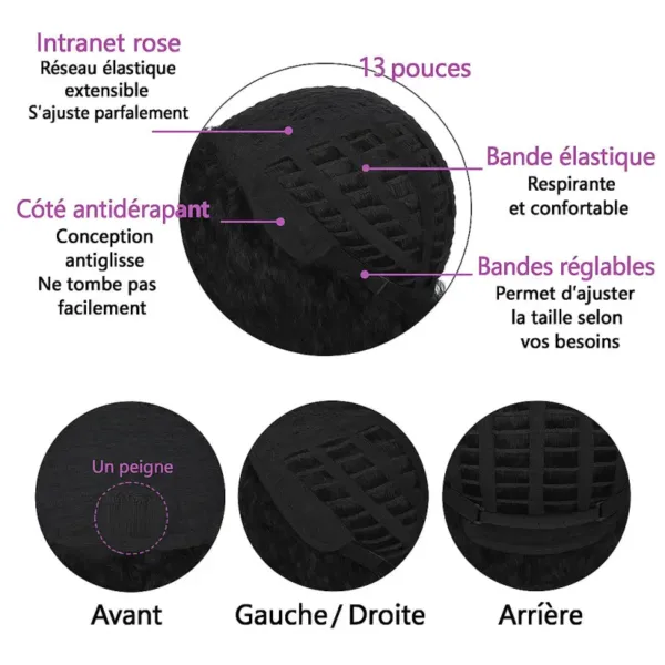 Perruque Afro exubérante pour apporter du caractère à votre look