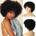 Perruque afro, look chic pour femmes modernes