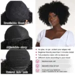 Accessoire de beauté, perruque afro pour toutes occasions