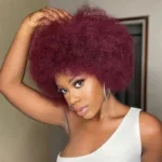 Perruque Afro légère et confortable à porter