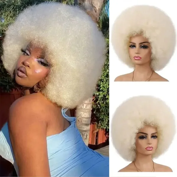 Perruque Afro pour un look audacieux