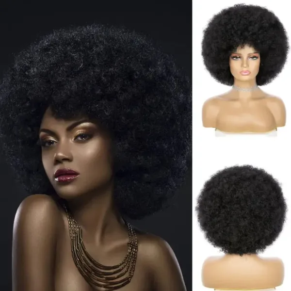 Perruque Afro parfaite pour occasions spéciales