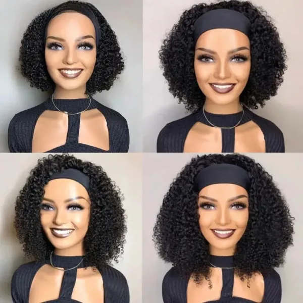 Bandeau perruque afro pour une coiffure rapide