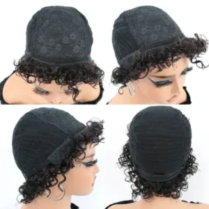 Perruque Frisée Afro, coiffure audacieuse et jolie