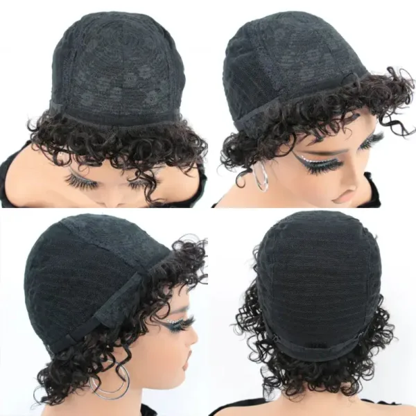 Perruque Frisée Afro, coiffure audacieuse et jolie