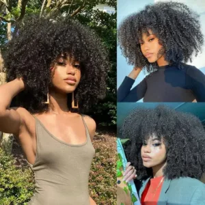 Perruque Afro féminine, parfaite pour diverses occasions