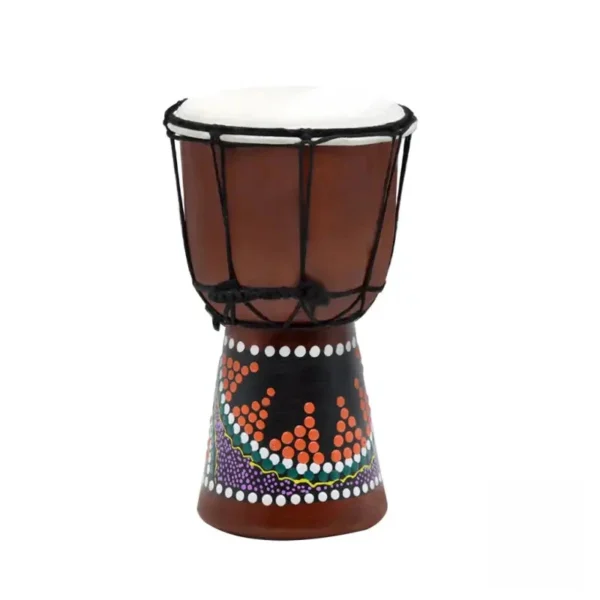 petit-djembe-1 Petit Djembe en bois, instrument de percussion traditionnel