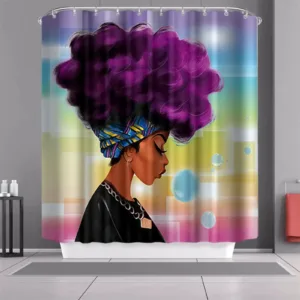 Rideaux Thème Afrique en tissu aux motifs inspirés de l'Afrique