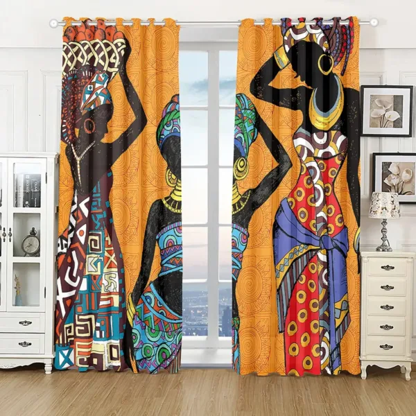 rideaux-en-pagne-africain-1 Rideaux en Pagne Africain pour décoration intérieure