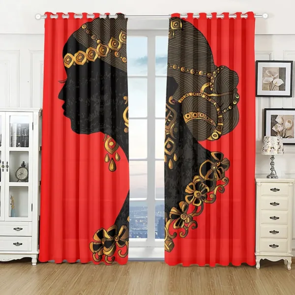 Pagne africain pour embellir vos fenêtres et espaces