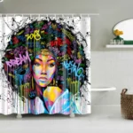 Rideaux Femme Africaine