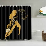 Rideaux femme africaine pour style contemporain