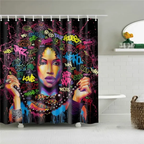 Rideaux femme africaine pour une touche ethnique