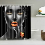 Rideaux aux couleurs vibrantes et motifs ethniques