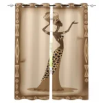 Rideaux en Pagne africain pour un intérieur chaleureux