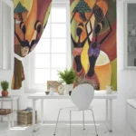Rideaux ethniques pour une décoration intérieure