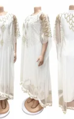 Tenue moderne en tissu africain pour femmes