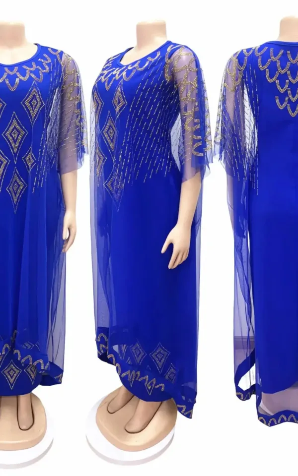 Confort et style avec cette robe africaine