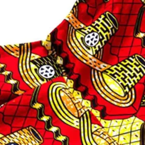 Robe Africaine élégante avec manches longues