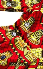 Robe longue inspirée des motifs africains
