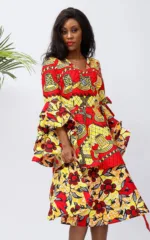 Mode féminine inspirée de l'Afrique