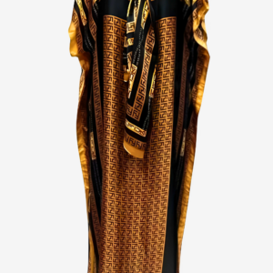 Robe Africaine en Satin, design moderne et coloré pour femme