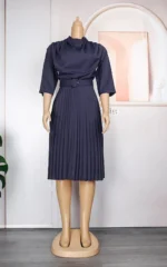 Robe traditionnelle africaine à motifs colorés