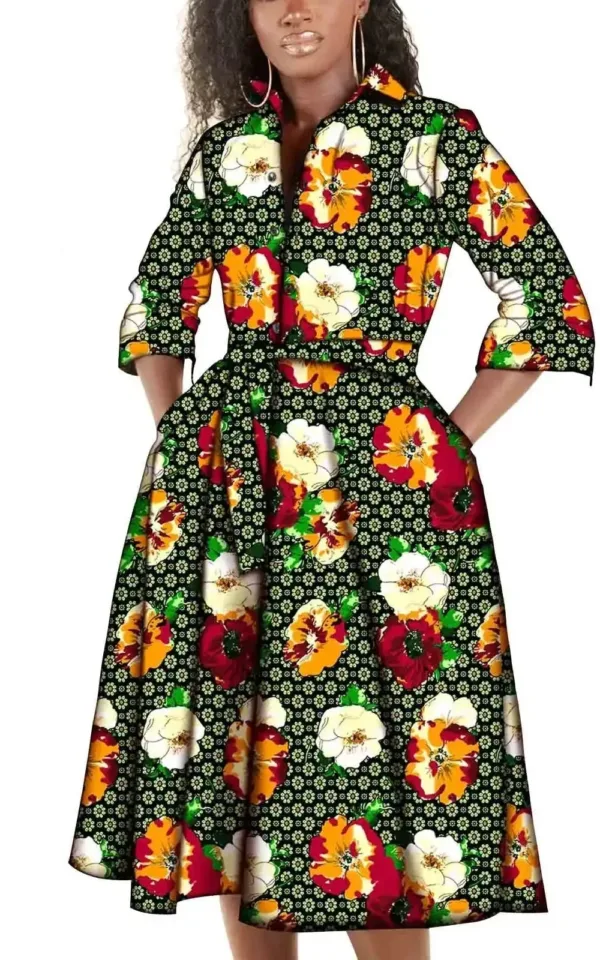 robe-africaine-chic-2022-1 Robe Africaine Chic 2022 pour femme