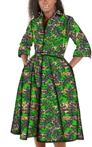 Robe africaine élégante pour occasions spéciales